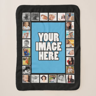 Couverture Sherpa Photo do-it-yourself Collage Personnalisé