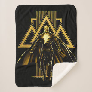 Couverture Sherpa Pilier triangulaire noir Adam