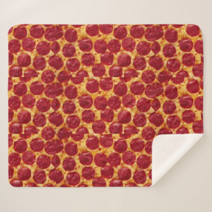 Couverture Sherpa pizza pepperonis