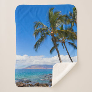 Couverture Sherpa Plages tropicales   Maui Hawaii