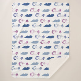 Couverture Sherpa Plan de jouets Sherpa Blanket