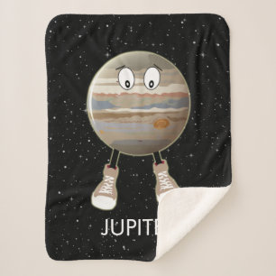 Couverture Sherpa Planète Jupiter & Étoiles
