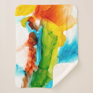 Couverture Sherpa Plume primaire - Aquarelles