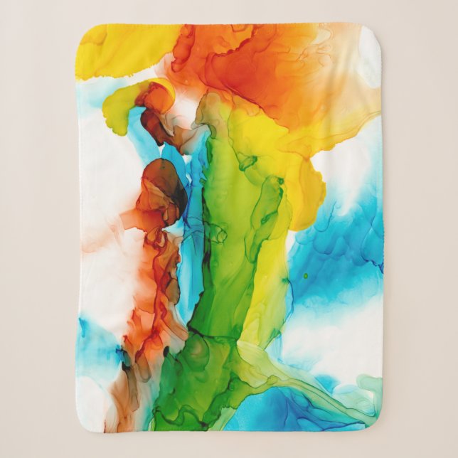 Couverture Sherpa Plume primaire - Aquarelles (Devant)