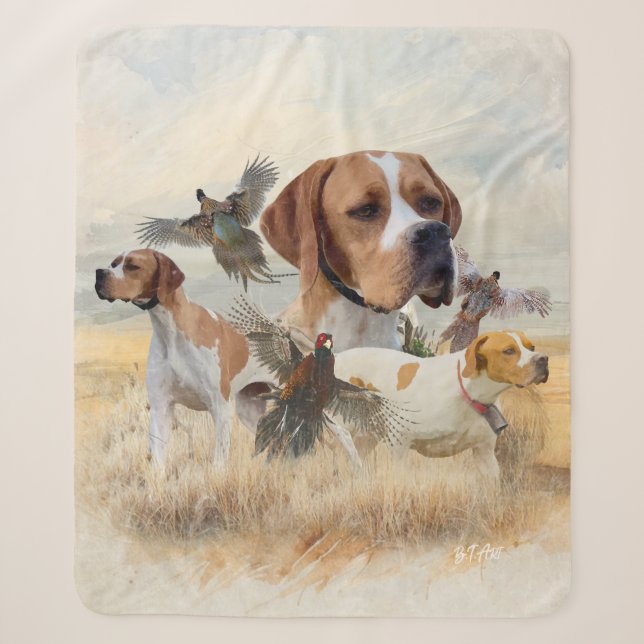 Couverture Sherpa Pointer Anglais  (Devant)