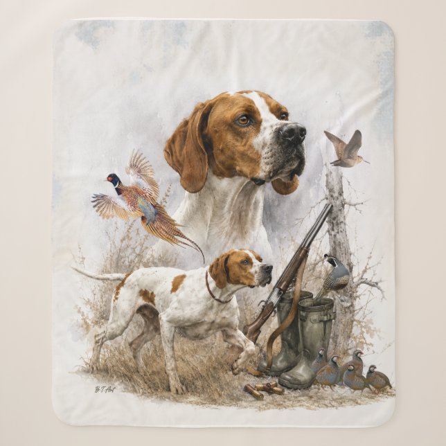 Couverture Sherpa Pointer Anglais   (Devant)