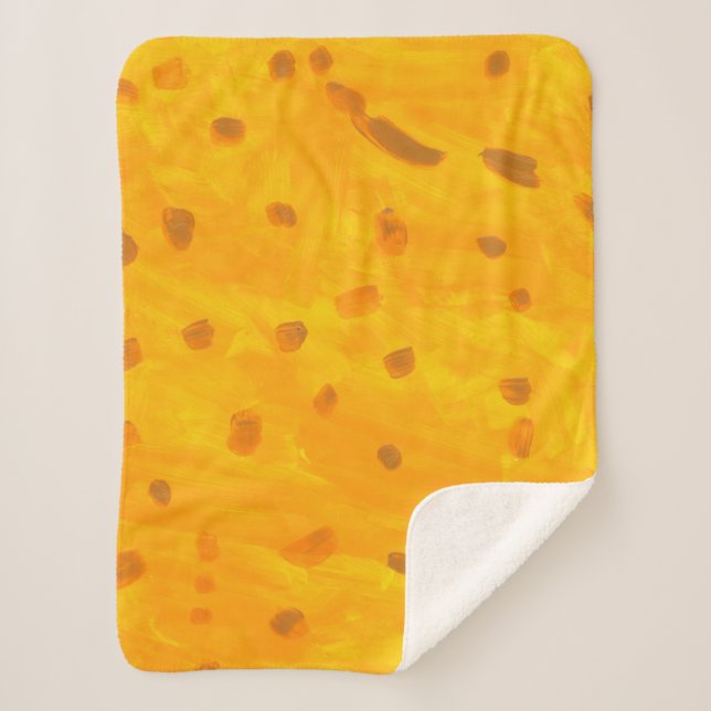 Couverture Sherpa Poisson d'or Sherpa Blanket (Devant)