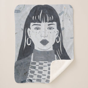 Couverture Sherpa Portrait de nuit