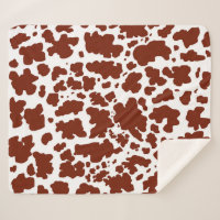 Poster de animal de texture de la peau de vache Br