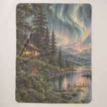 Couverture Sherpa pour couple. Couverture Étoilée