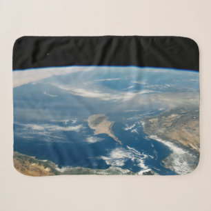 Couverture Sherpa Poussière Sur La Mer Méditerranée Et L'Île Chypre