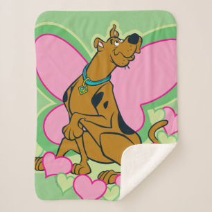 Couverture Sherpa Pretty Butterfly Scooby-Doo