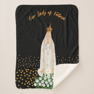 Couverture Sherpa Procession de Notre-Dame de Fatima aux bougies