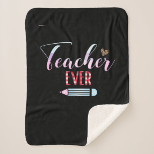 Couverture Sherpa Professeur Cadeaux Meilleur enseignant jamais