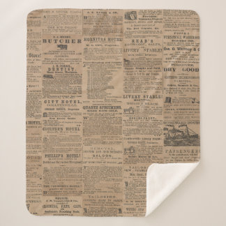 Couverture Sherpa Publicités du passé, NY 1856