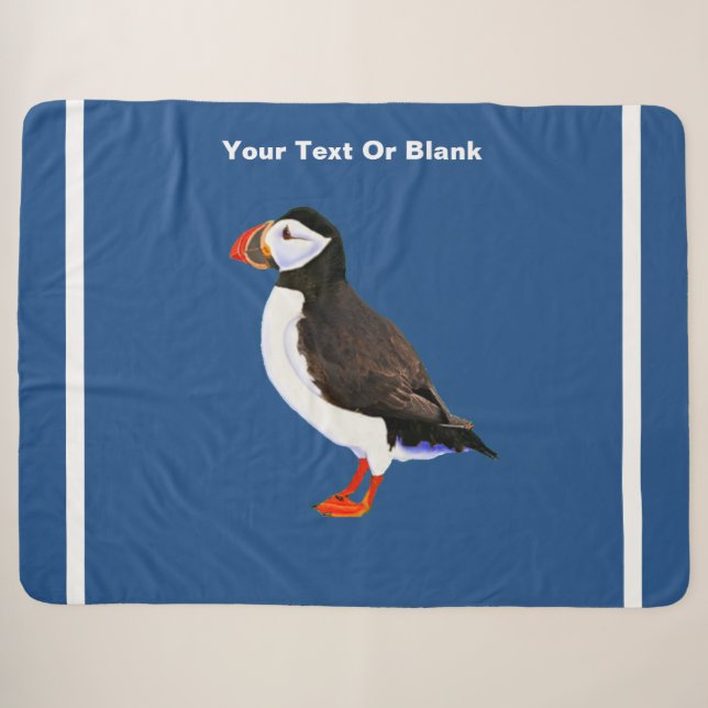 Couverture Sherpa Puffin de l'Atlantique (Devant (Horizontal))