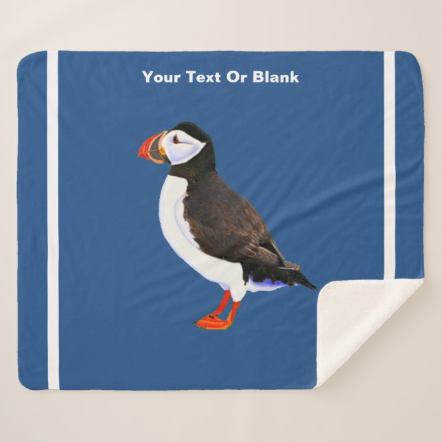 Couverture Sherpa Puffin de l'Atlantique (Devant (Horizontal))