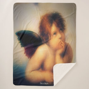 Couverture Sherpa Putti Angel