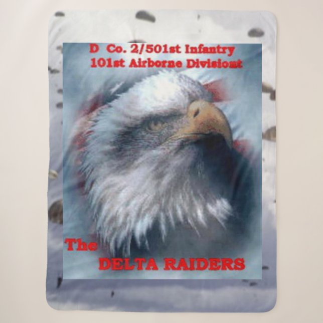 Couverture Sherpa RAIDERS DELTA avec AAGLE (Devant)