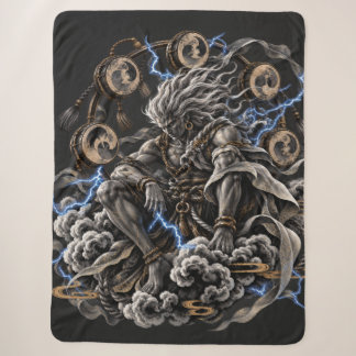 Couverture Sherpa Raijin Bleu