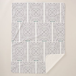 Couverture Sherpa Rainbow Sherpa Blanket