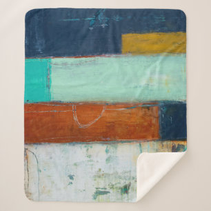 Couverture Sherpa Rectangles Abstraites