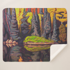 Couverture Sherpa Réflexions, Sand Lake, Algoma | Lawrence Harris |