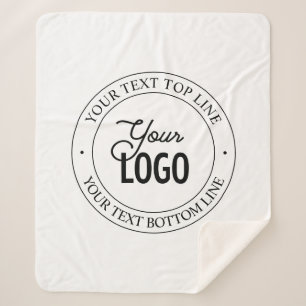 Couverture Sherpa Remplacement et personnalisation faciles du logo  