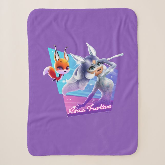 Couverture Sherpa Rena Furtive Graphic (Devant)