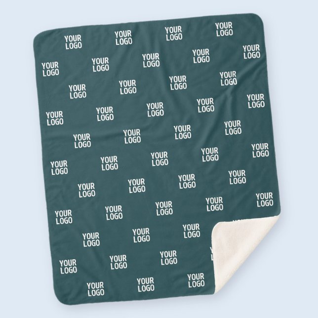 Couverture Sherpa Répétition de l'image, de la conception ou du logo (Créateur téléchargé)