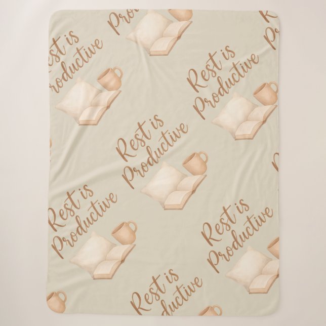 Couverture Sherpa Rest is Productive  (Devant)