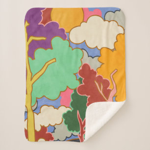 Couverture Sherpa Rêves nuageux