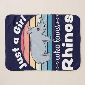 Couverture Sherpa Rhino Blanket Throw Animaux | Idée cadeau mignonne