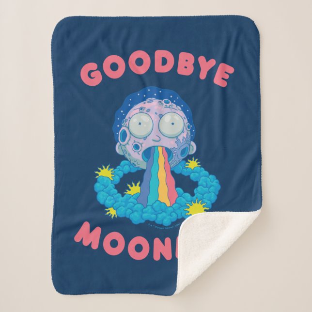 Couverture Sherpa RICK ET MORTY™ | Goodbye Moonmen (Devant)