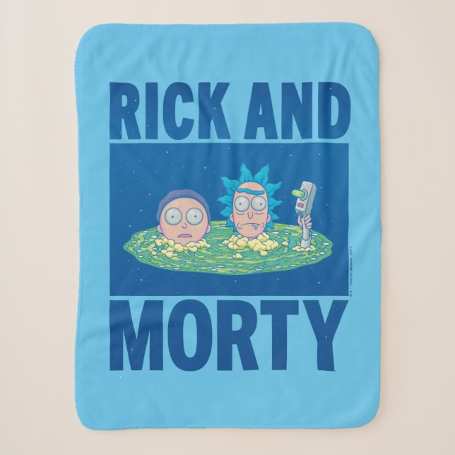 Couverture Sherpa RICK ET MORTY™ | Parcourir le portail (Devant)