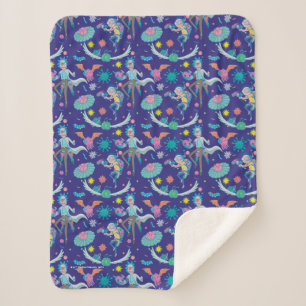 Couverture Sherpa RICK ET MORTY™ Parmi les Motifs de cellules in