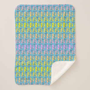 Couverture Sherpa RICK ET MORTY™ Rainbow M. Meeseeks Motif