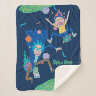Couverture Sherpa RICK ET MORTY™ Saut de portail infecté