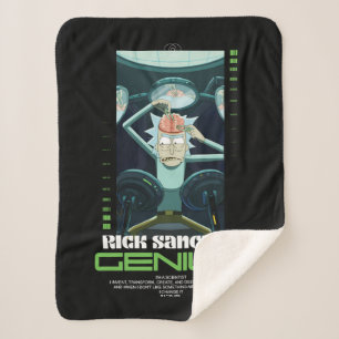 Couverture Sherpa Rick Sanchez Genius Citation Graphique