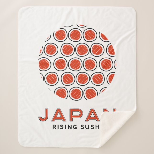 Couverture Sherpa Rising Sushi (Devant)