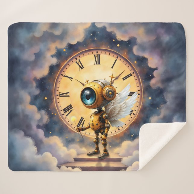 Couverture Sherpa Robby the Winged Timekeeper – Wings of Time Series (Devant (Horizontal))
