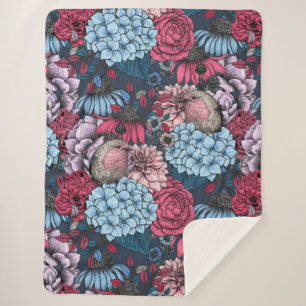 Couverture Sherpa Robins dans le jardin 3