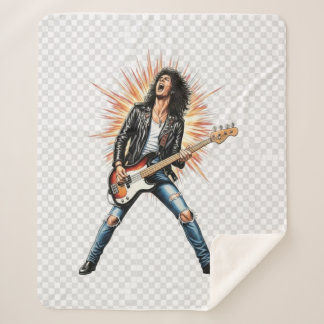 Couverture Sherpa Rock sherpa blanket