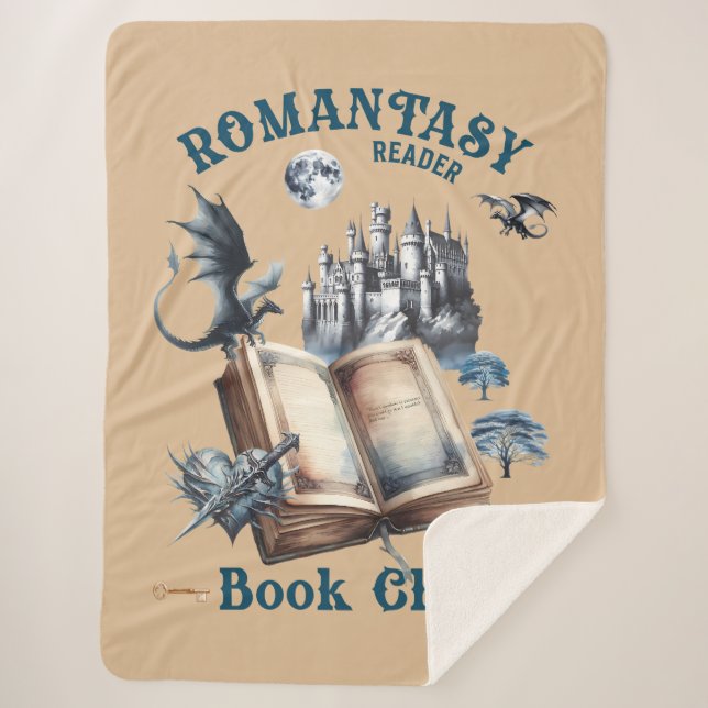 Couverture Sherpa Romantasy Reader Dragon Book Club Castle (Devant)
