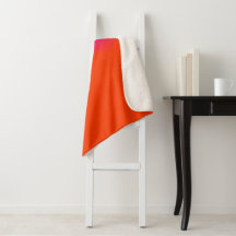 Rose vif et ombré orange