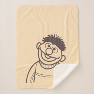 Couverture Sherpa Rue Sésame Ernie