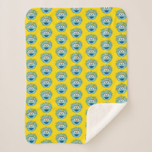 Couverture Sherpa Rue Sésame Rosita Smile