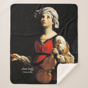 Couverture Sherpa Saint Cecilia Patroness de la musique