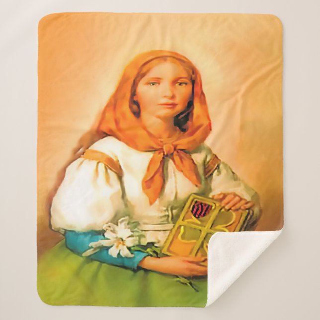 Couverture Sherpa Saint Dymphna (Devant)