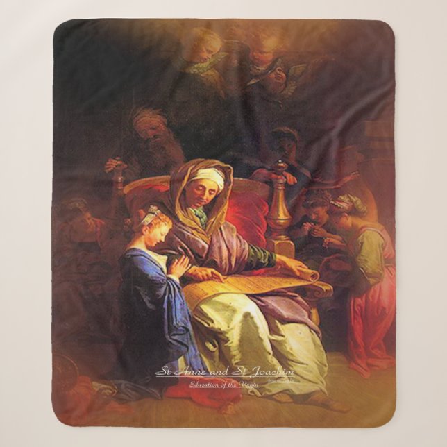 Couverture Sherpa Saints Anne et Joachim, Parents de Marie (Devant)